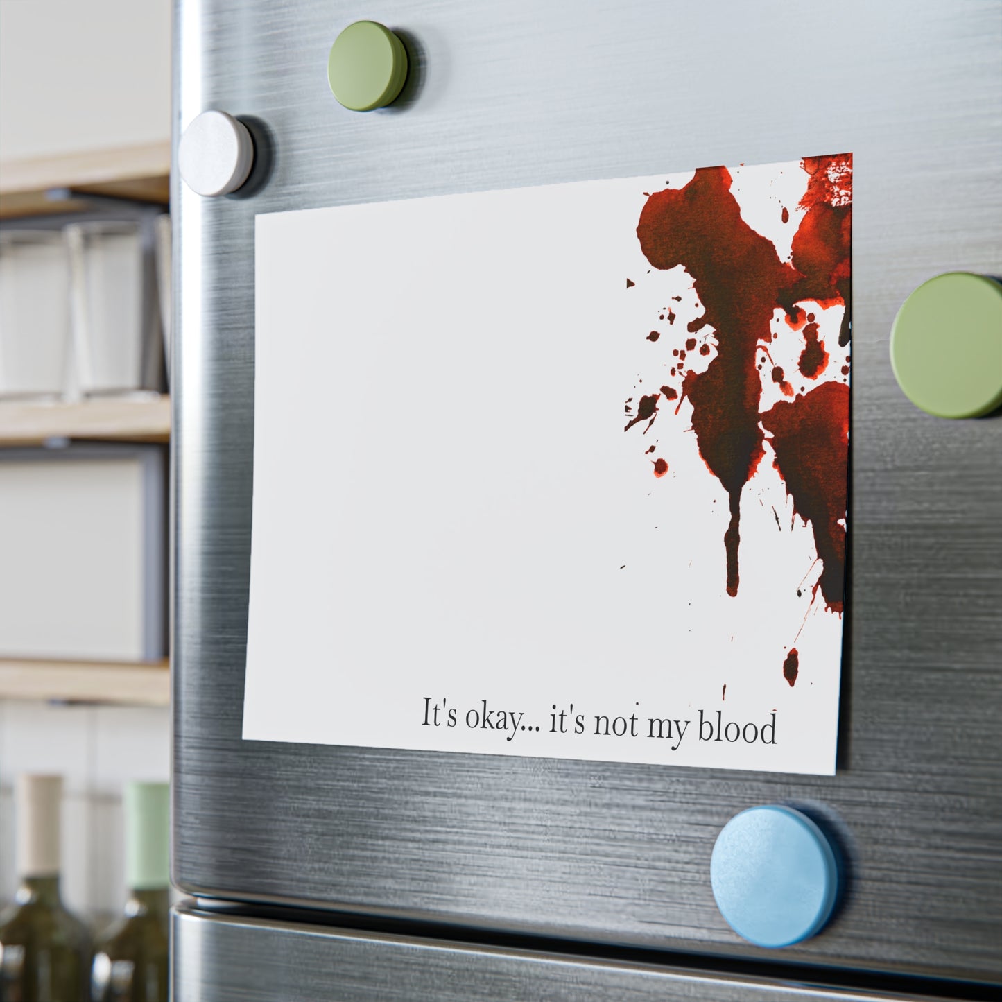 Bloody Crime Scene Note Pads - It's Not My Blood - True Crime Gift