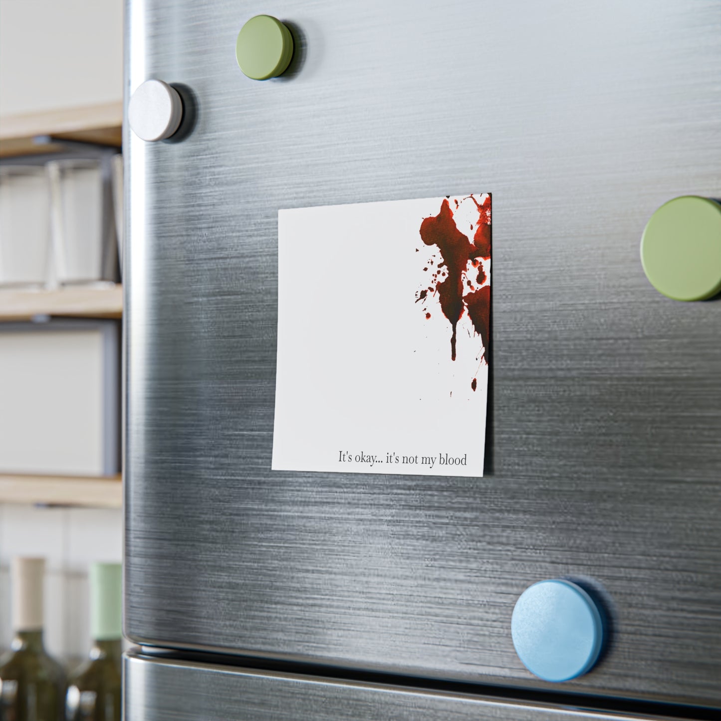 Bloody Crime Scene Note Pads - It's Not My Blood - True Crime Gift