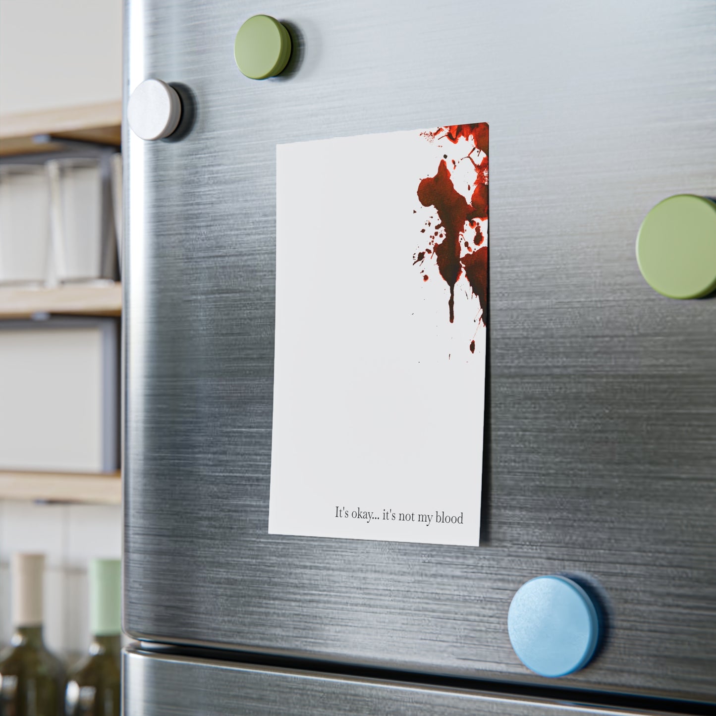 Bloody Crime Scene Note Pads - It's Not My Blood - True Crime Gift